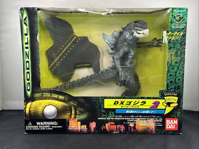 1998 BANDAI JAPAN DX2 Trendmasters THUNDERTAIL Godzilla 10” Figure NEW IN BOX-image