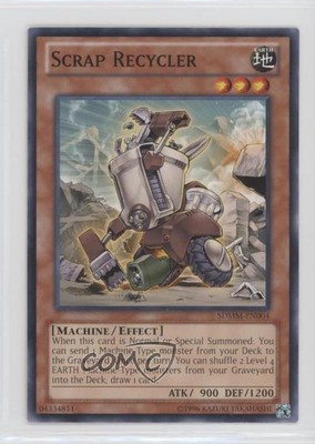 2010 Yu-Gi-Oh! Machina Mayhem Structure Deck Unlimited Scrap Recycler 0y59-image