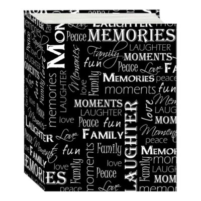 Pioneer A4-100 Photo Album For 4x6 Black & White Words (Same Shipping Any Qty)-image