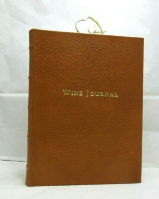 Graphic Image Wine Journal Tabbed Notebook 7x9