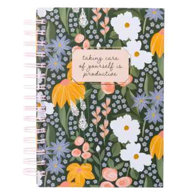 Graphique Self Care 6 x 8 Spiral Hard Cover Journal w-image