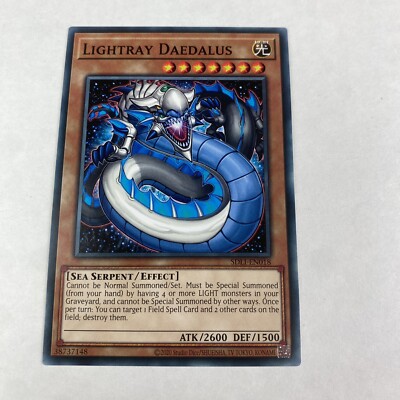 Yugioh Lightray Daedalus Sdli-en018 Realm Of Light Structure Deck Reprint Common-image