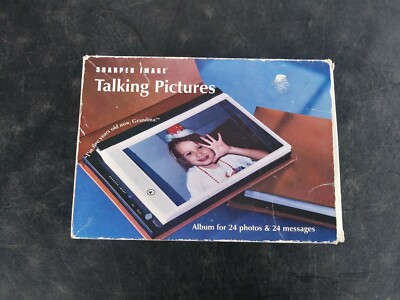 SHARPER IMAGE - Talking Pictures 24 Album for 24 Photos & Messages-image