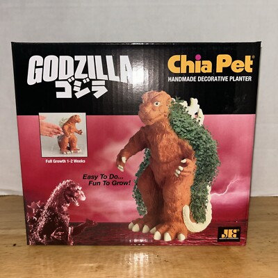 JEI Chia Pet Godzilla Action Figure Fast Shipping-image