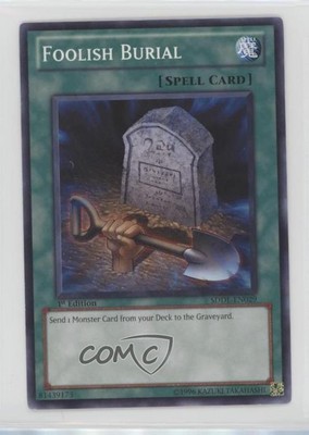2011 Yu-Gi-Oh! Dragunity Legion Structure Deck 1st Edition Foolish Burial 0b3-image
