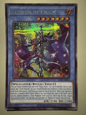 YUGIOH ILLUSION OF CHAOS (RITUAL) ASIA ENGLISH EDITION SDID-AEP04 SECRET RARE-image