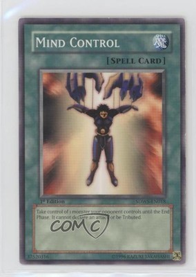 2009 Yu-Gi-Oh! Warriors' Strike Structure Deck 1st Edition Mind Control 0d94-image