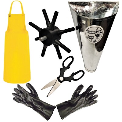 L10 PROCESSING KIT DRILL PLUCKER MEDIUM KILL CONE 10 BLADE SCALPEL APRON GLOVES-image