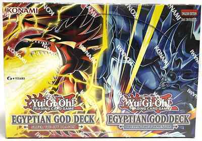 Yu-Gi-Oh Egyptian God 1st Edition Deck Display 8 count-image