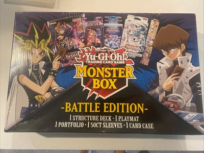 Yu-Gi-Oh Monster Box Battle Edition Structure Deck Playmat Portfolio Sleeves ETC-image