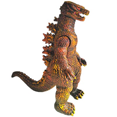 Godzilla King Of The Monsters Burning Godzilla Action Figure 7” Bootleg Mexico-image