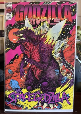 Godzilla Rivals Godzilla Vs. Space Godzilla Alexis Ziritt Variant B IDW Comics-image