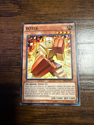 BOXer SR03-EN017 Structure Deck: Machine Reactor-1st Edition 1st Edition-image