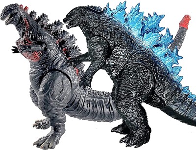 Brand New Set of 2 Godzilla Shin King of The Monsters Toys Action Figures-image