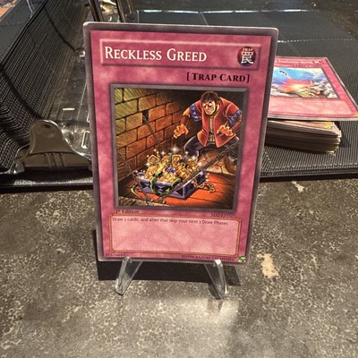 Reckless Greed SD2-EN027 Structure Deck: Zombie Madness 1st Edition-image