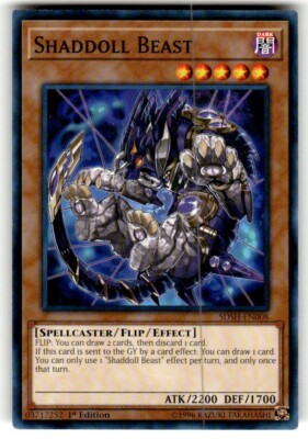 Shaddoll Beast SDSH-EN008 Structure Deck: Shaddoll Showdown-1st Edition NM-image