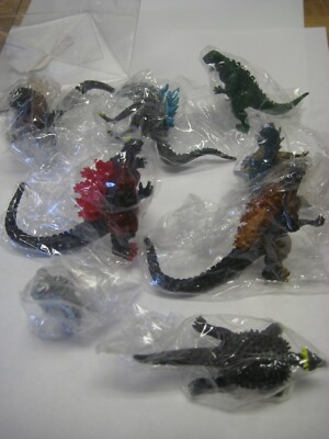 GODZILLA BANDAI 8 SEALED PIECE SET IN BOX FREE SHIPPING!-image