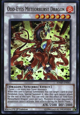 Yu-Gi-Oh! Master Pendulum Structure Deck Odd-Eyes Meteorburst Dragon SDMP-EN041-image