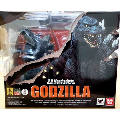BANDAI S.H.MonsterArts TOHO GODZILLA 60th Action Figure 2014 Japan Excellent-image