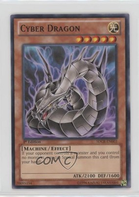 Cyber Dragon (Alternate Art) 1st Ed. YuGiOh Revolution Structure Deck 1z8-image