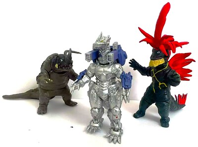 GODZILLA figure set MECHAGODZILLA monster lot MECHA mekka mecca Ultraman kong-image