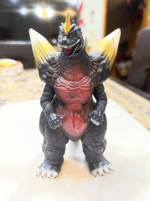 1998 Toho Bandai SpaceGodzilla 6” Vinyl Figure Godzilla  Great Collectible Item-image