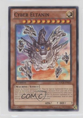 Cyber Eltanin 1st Ed. YuGiOh Dragon Revolution Structure Deck #SDCR-EN010 0y59-image