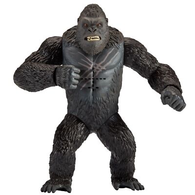 Godzilla x Kong 7 Inch Battle Roar Kong Action Figure Realistic Sound Effects-image