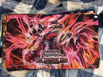 Yu-Gi-Oh! The Crimson King Structure Deck Playmat UNUSED-image