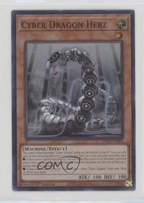 2021 Yu-Gi-Oh! - Structure Deck: Cyber Strike 1st Edition Dragon Herz 02l5-image