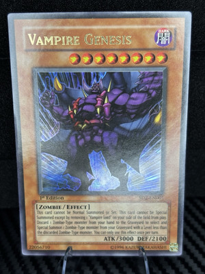 Vampire Genesis SD2-EN001 Structure Deck: Zombie Madness 1st Edition LP-image