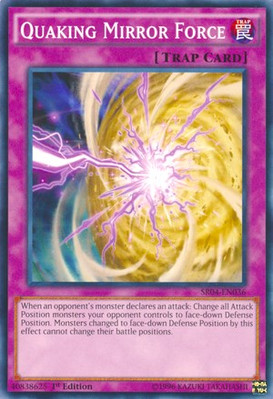 Structure Deck: Dinosmasher's Fury #SR04-EN036 Quaking Mirror Force-image