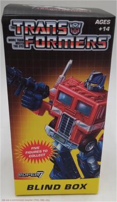 Transformers Super 7 ReAction Blind Box - 40th Anniversary-image