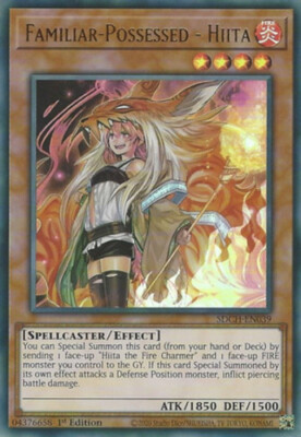 Familiar-Possessed - Hiita (Alternate Art) - SDCH-EN039 - Ultra Rare - 1st Editi-image