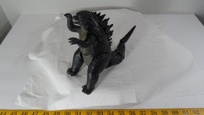 Black Godzilla Action Figure Button Action Tail Posable 7