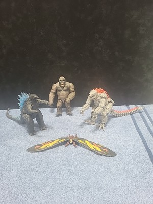 Lot 4 Godzilla x Kong Playmates Action Figure 8