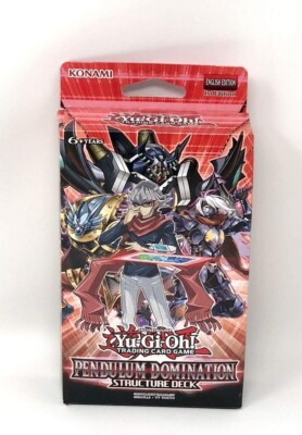 Yugioh structure deck Pendulum Domination 1st Edition Factory sealed-image