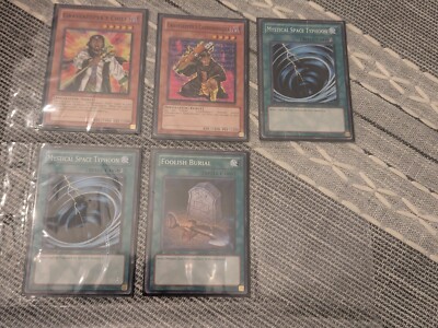 2010 YU-GI-OH! SDMA STRUCTURE DECK MARIK LOT OF 5 CARDS-image