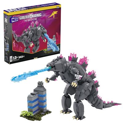 Godzilla x Kong Buildable Action Figure with Heat Ray 12.5 Inch Toy Set-image