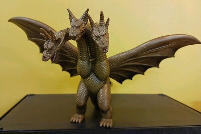 King Ghidorah Figure 1998 Bandai Godzilla Monster Kaiju Vinyl Action Figure-image