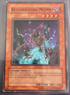 Yu-Gi-Oh! TCG Regenerating Mummy Structure Deck SD2-EN012  Common-image