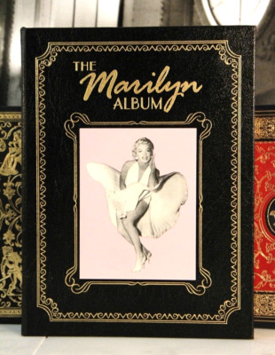 THE MARILYN ALBUM  Monroe - Easton Press - Nicki Giles - LARGER BOOK  SCARCE-image