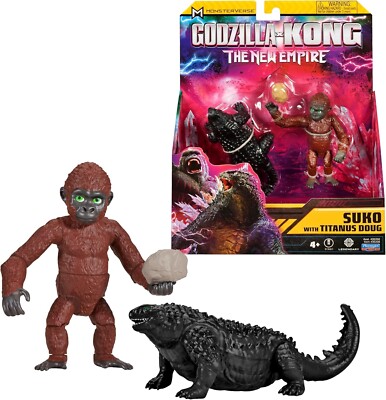 Godzilla x Kong: The New Empire 3.5-Inch Suko With Titanus Doug Action Figure-image
