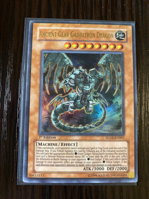 Structure Deck: Machine Re-Volt #SD10-EN001 Ancient Gear Gadjiltron Dragon-image