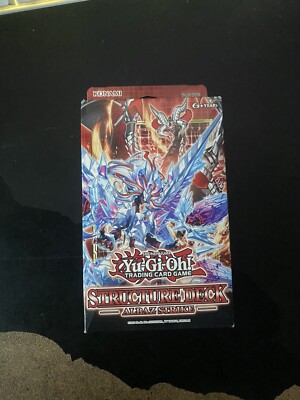 Konami Yu-Gi-Oh! TCG Structure Deck Albaz Strike Trading Card Game - 44 Cards-image
