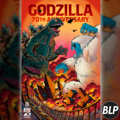 Godzilla Chomp 70th Anniversary SDCC 2024 Plastic Empire Benjamin Su IN HAND-image