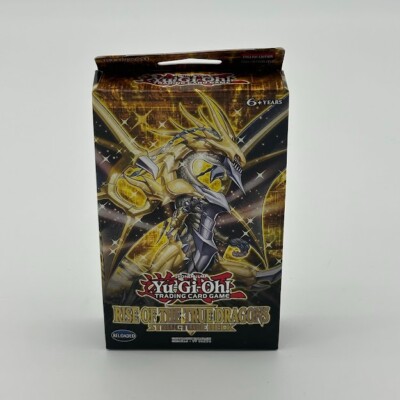 🔥 Yu-Gi-Oh Rise of the True Dragons: Structure Deck Brand New Sealed Product🔥-image
