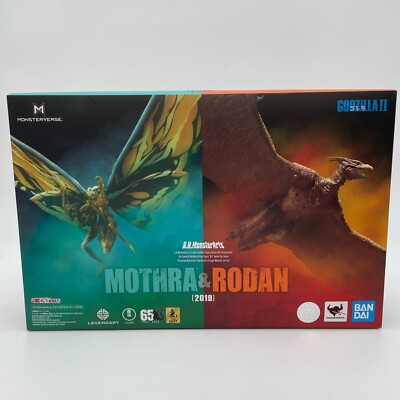 S.H.MonsterArts Mothra & Rodan 2019 Figure Godzilla King of the Monsters Bandai-image