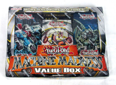 NEW Sealed Yu-Gi-Oh! Shonen Jump MACHINE MADNESS Value Box Trading Card Decks-image