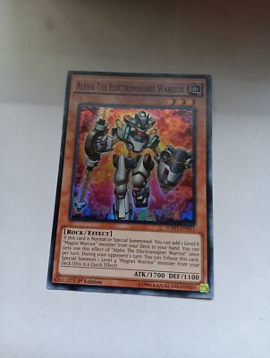 Yugioh Alphathe Electromagnet Warrior-image